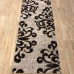Килимова доріжка ширина 1м коричневий вензель Cappuccino 16028/118
