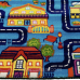 Килим дитячий 1х2 з дорогами BABY 6046 BLUE