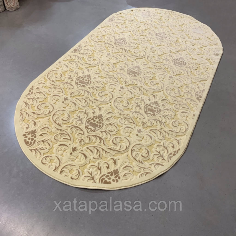 Килим 1.60х3 овал Bianco Pierre Cardin Туреччина