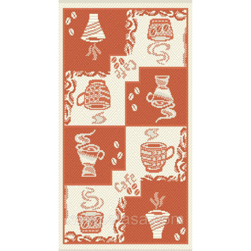 Килим на кухню безворсовий 1,20*1,70 Naturalle 950/510