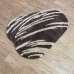 Килим 0.6*1.1 овал з високим ворсом Fantasy 12501/98o