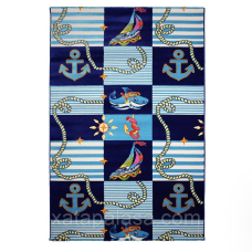 Килим дитячий 150х230 BABY 6041 6041 D.BLUE/BLUE