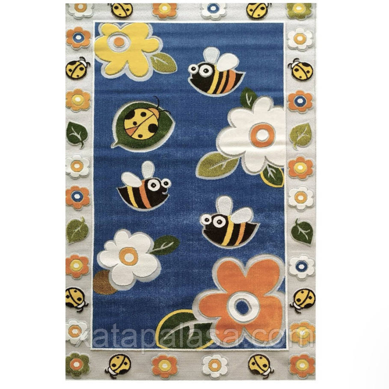 Дитячий килим 160х230 Kinder Mix 50850-43 Беларусь