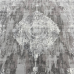 Килим в спальню приліжковий 60х110 Levado 03710A L.Grey/White