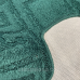 Комплект килимочків до ванної кімнати 60*100+60*50 Maximus ETHNIC 2536 Hunter Green