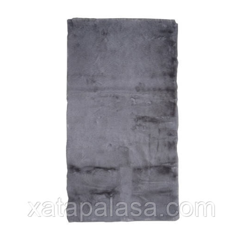 Килимок 50х80 штучне хутро на гумовій основі ESTERA GREY